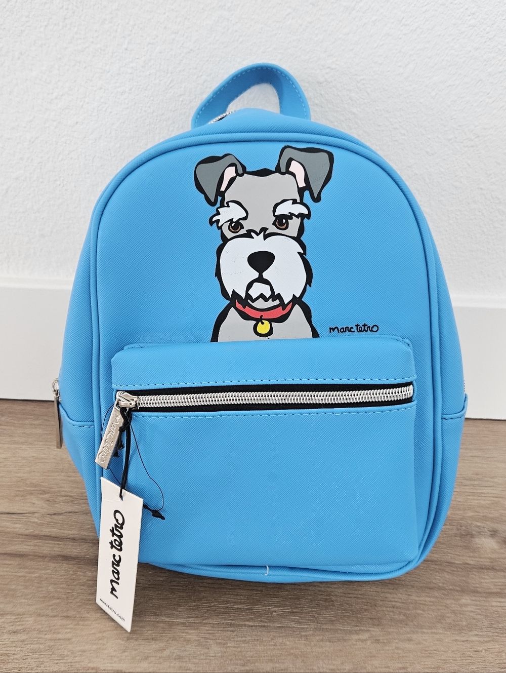 Marc Tetro Schnauzer Blue Mini Backpack